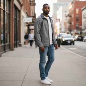 Columbia Titanium Jacket Gray Titanium Full Zip Size XL